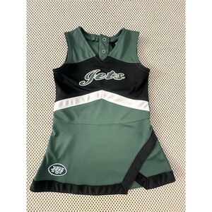 New York Jets Cheer Dress Baby Girl 24M  Cheerleader Outfit Costume Football 2